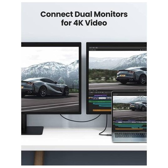 UGREEN Thunderbolt 4 Type C Male To Male Cable - US501 - 30389