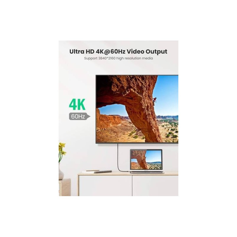 UGREEN USB-C 3.1 GEN2 Male To Male  5A Data Cable 10Gbps 240WATT 1 m - US355 - 80150