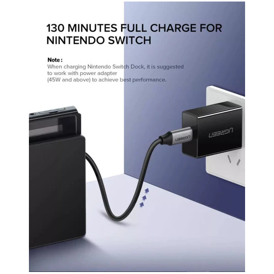 UGREEN USB 3.1 Type C Male to Type C Male Cable, 1.5m length - US161 - 50751