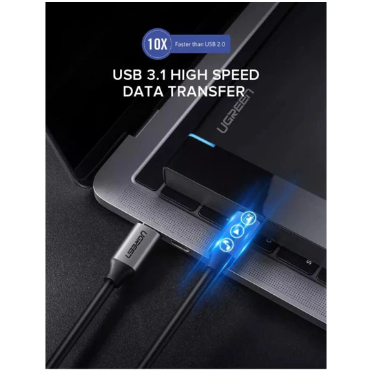 UGREEN USB 3.1 Type C Male to Type C Male Cable, 1.5m length - US161 - 50751