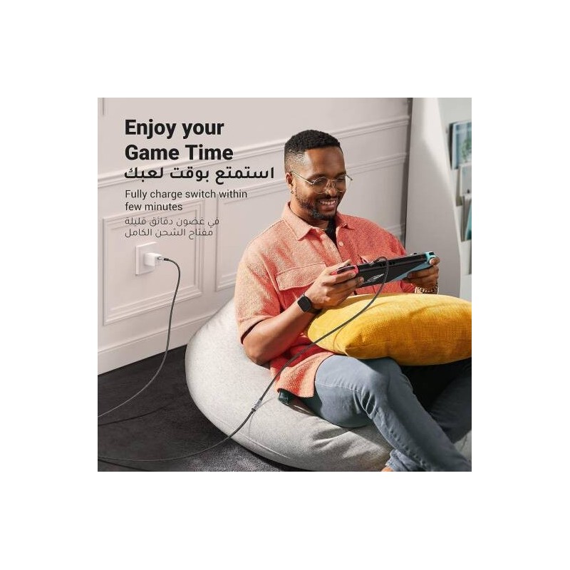 UGREEN USB-C Male to Female Gen2 5A Braided Cable - US372 - 30205