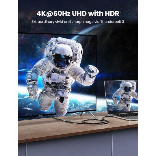 UGREEN USB-C/M to USB-C/F Gen2 5A Extension Cable - US353 - 10387