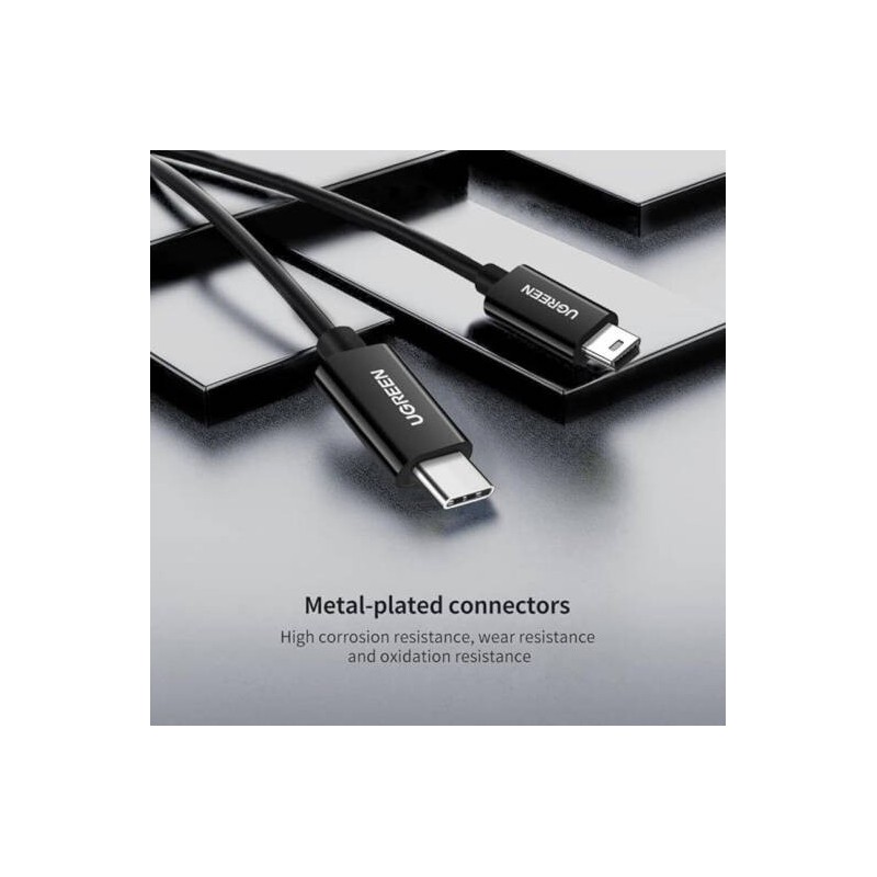 UGREEN USB -C 2.0 Male To Mini USB 5Pin Male Cable - US242 - 50445