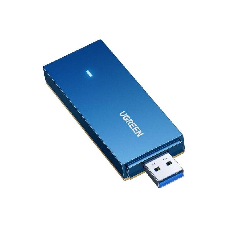 UGREEN AX1800 Dual-Band Wireless Adapter (Wi-Fi 6) 2.4GHz: 574Mbps, 5GHz: 1201Mbps - CM499 - 90340