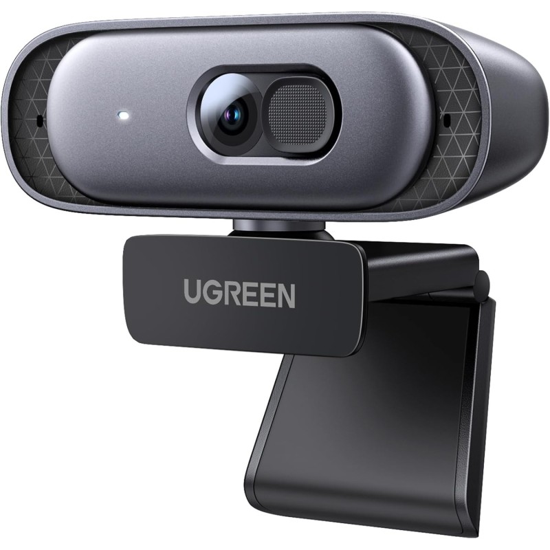 UGREEN 2K@30fps Webcam for PC, Full HD 1080p@60fps Web Camera, Auto Focus & Light Correction - CM778 - 35626