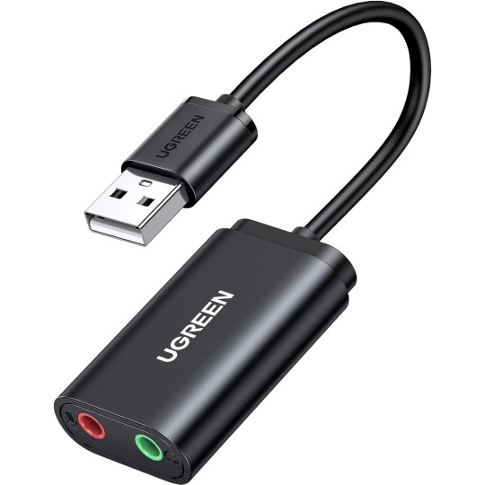 UGREEN USB 2.0 External Sound Adapter - US205 - 30724