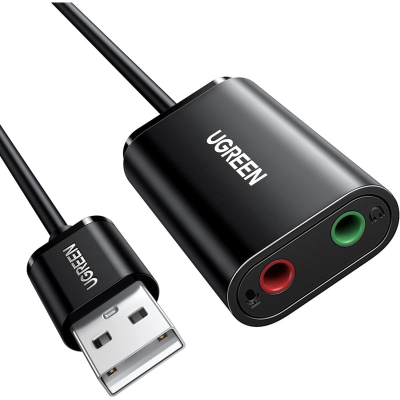 UGREEN USB 2.0 External Sound Adapter - US205 - 30724