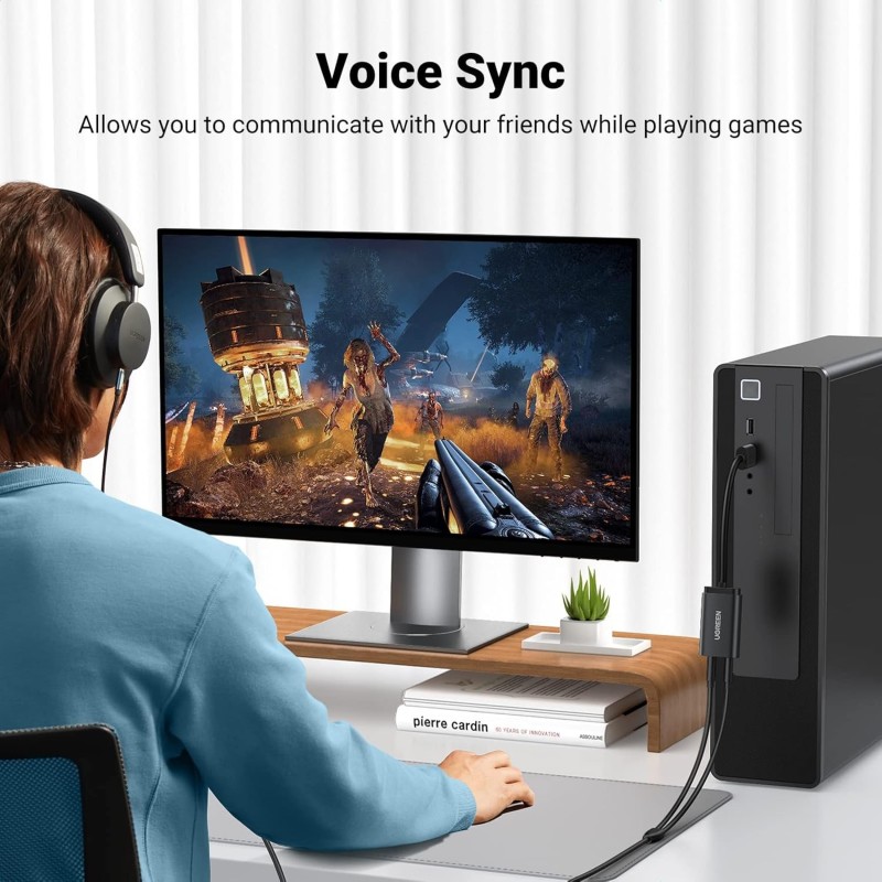 UGREEN USB 2.0 External Sound Adapter - US205 - 30724