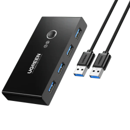 UGREEN 2 In 4 Out USB 3.0 Sharing Switch Box - US216 - 30768