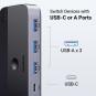 UGREEN USB 3.0 Switch 2 Computers Sharing USB C & A Devices - CM662 - 15705