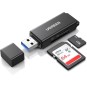 UGREEN USB 3.0 to TF + SD Dual Card Reader - CM104 - 40752