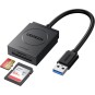UGREEN USB 3.0 Card Reader TF+SD Simultaneous Use - CR127 - 20250
