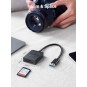 UGREEN USB 3.0 Card Reader TF+SD Simultaneous Use - CR127 - 20250