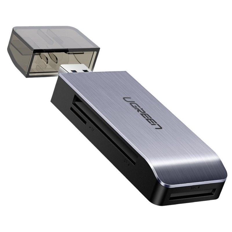 UGREEN USB-A 3.0 to TF/SD/CF/MS Multifunction Card Reader Multi-Read - CM180 - 50541