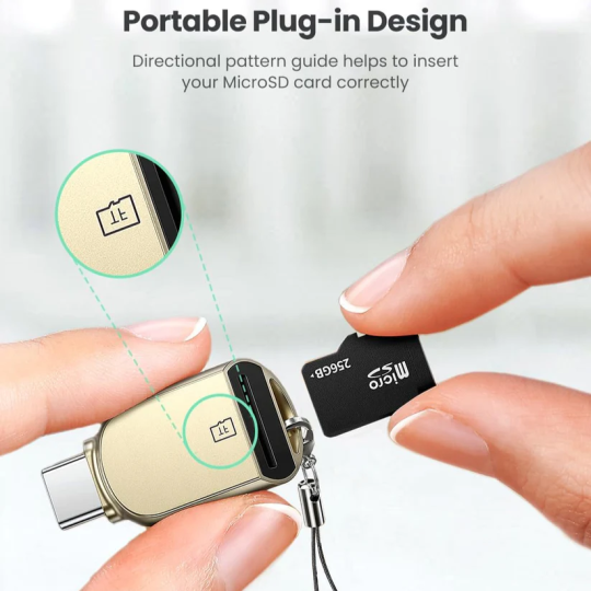 UGREEN USB-C to TF Card Reader - CM331 - 80124
