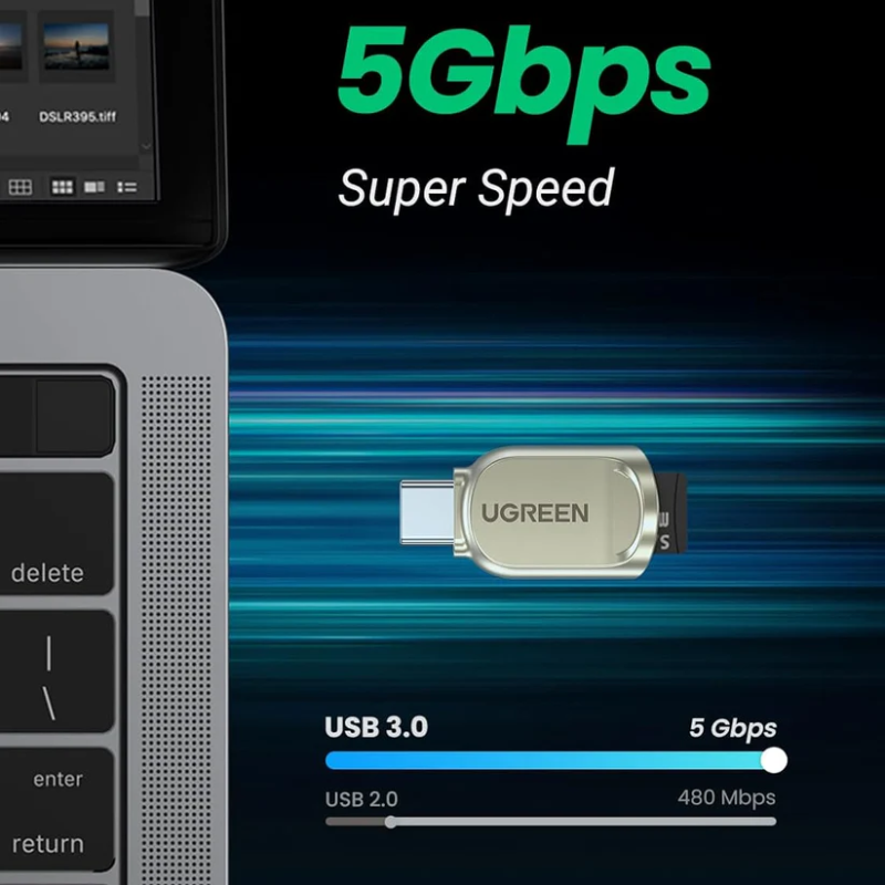 UGREEN USB-C to TF Card Reader - CM331 - 80124