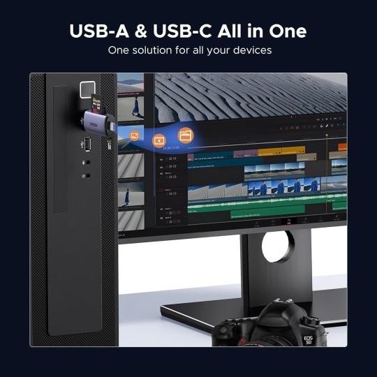 UGREEN USB-C/USB-A Card Reader - CM185 - 50706