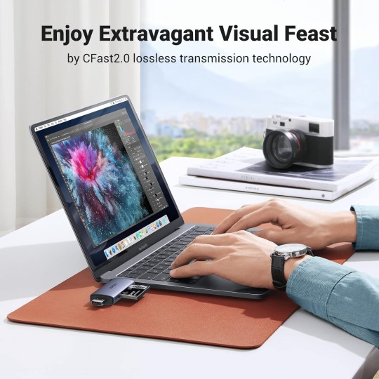 UGREEN USB-C +USB-A To CFast 2.0 Card Reader - CM517 - 50906A