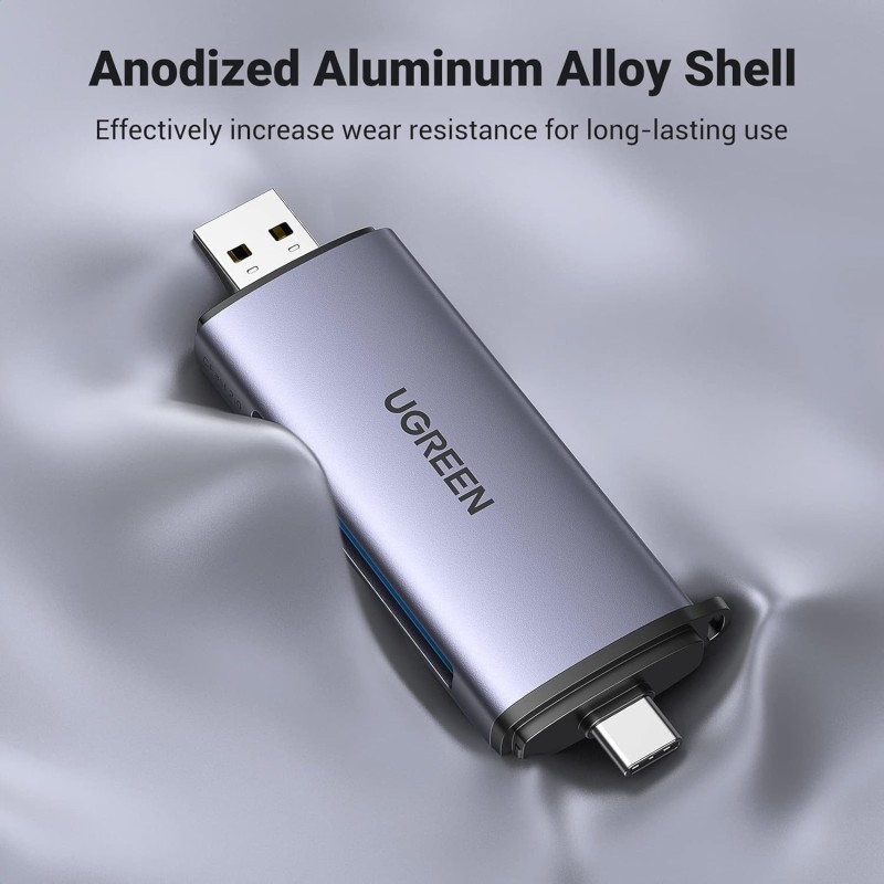 UGREEN USB-C +USB-A To CFast 2.0 Card Reader - CM517 - 50906A