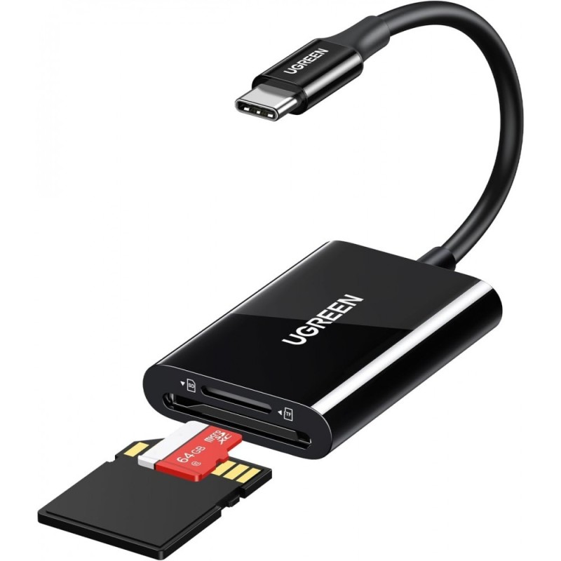 UGREEN 2-in-1 USB-C Card Reader - CM265 - 35622 - 35506