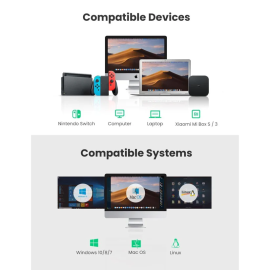 UGREEN USB 3.0 Gigabit Ethernet Adapter - CR111 - 20256
