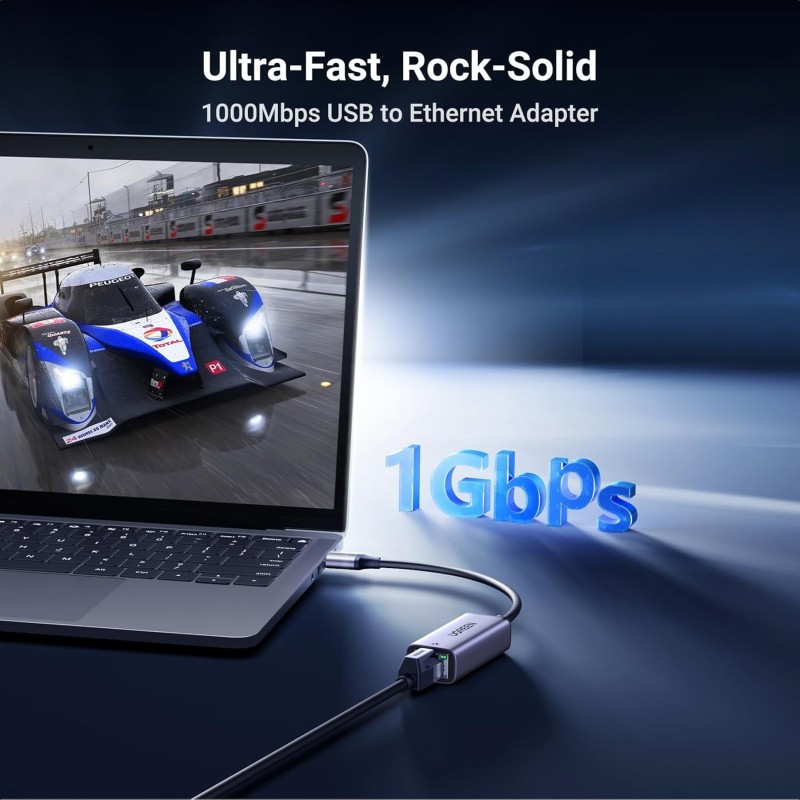 UGREEN USB to RJ45 Ethernet Adapter - CM209 - 50922