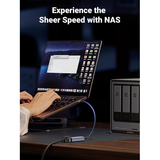 UGREEN USB-A to RJ45 2.5G Ethernet Adapter - CM648 - 25051