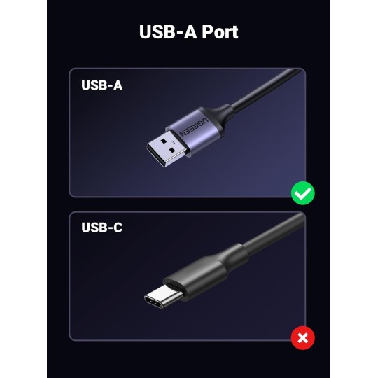 UGREEN USB-A to RJ45 2.5G Ethernet Adapter - CM648 - 25051