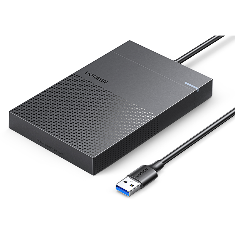 UGREEN 2.5 Inch Hard Drive Enclosure with Micro USB to USB-A Cable 5G - CM471 - 30725