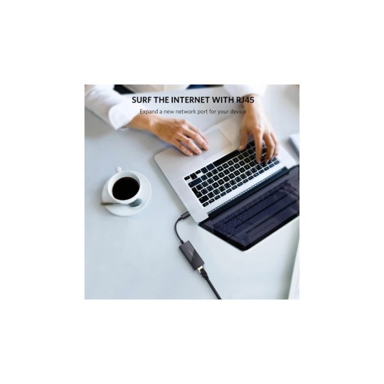 UGREEN USB 2.0 Type C 10/100Mbps Ethernet Adapter 110mm - 30287
