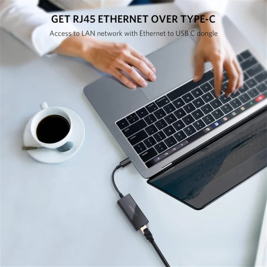 UGREEN USB-C 3.1 GEN1 Male To Gigabit Ethernet Adapter - US236 - 50307