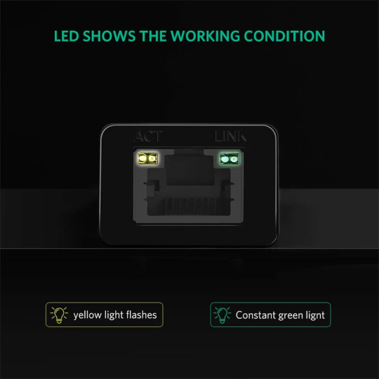 UGREEN USB-C 3.1 GEN1 Male To Gigabit Ethernet Adapter - US236 - 50307