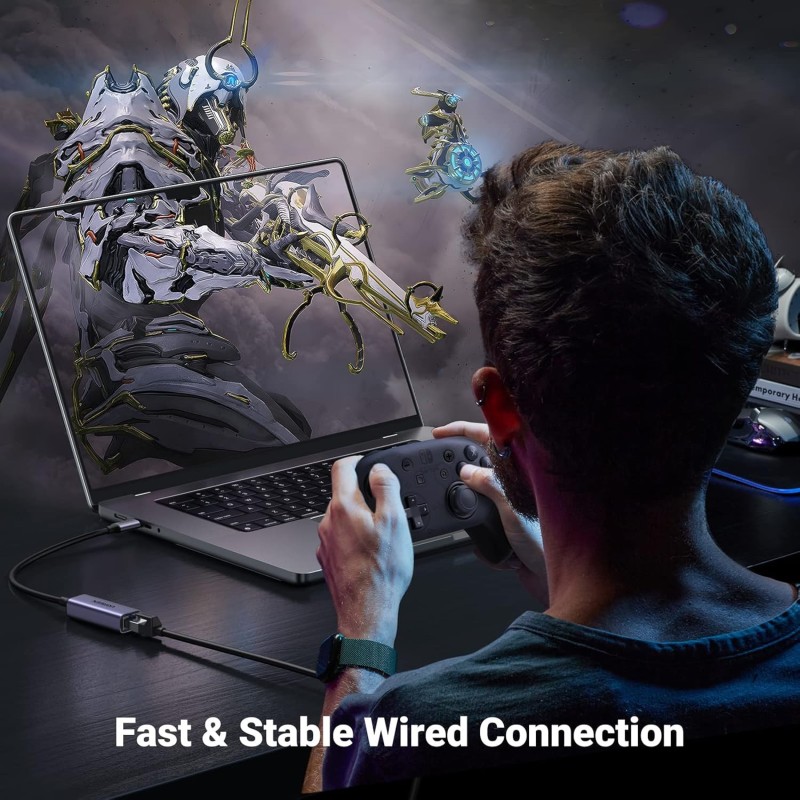 UGREEN USB Type C to 10/100/1000M Ethernet Adapter - CM199 - 50737