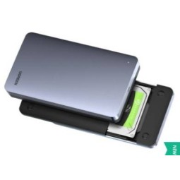 UGREEN 2.5'' SATA External Hard Drive Enclosure 6Gbps with C To A cable - CM300 - 70498