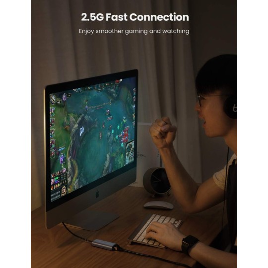 UGREEN USB-C to RJ45 2.5G Ethernet Adapter - CM275 - 70446