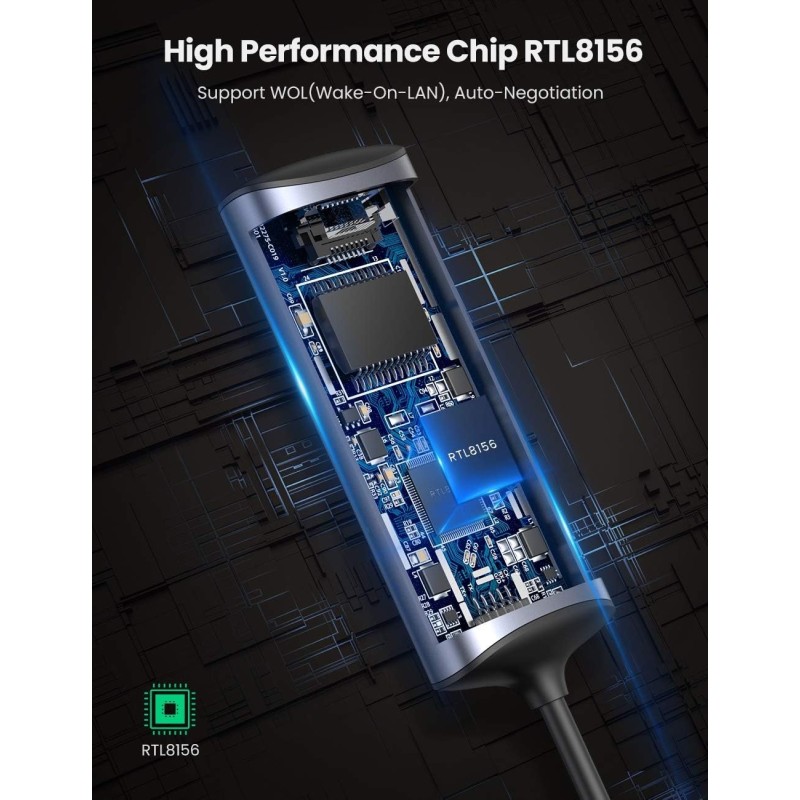 UGREEN USB-C to RJ45 2.5G Ethernet Adapter - CM275 - 70446