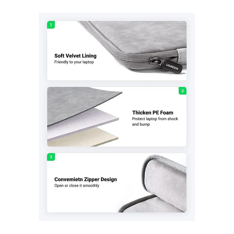UGREEN Laptop Sleeve Case 14" to 14.9" inches - LP187 - 20476