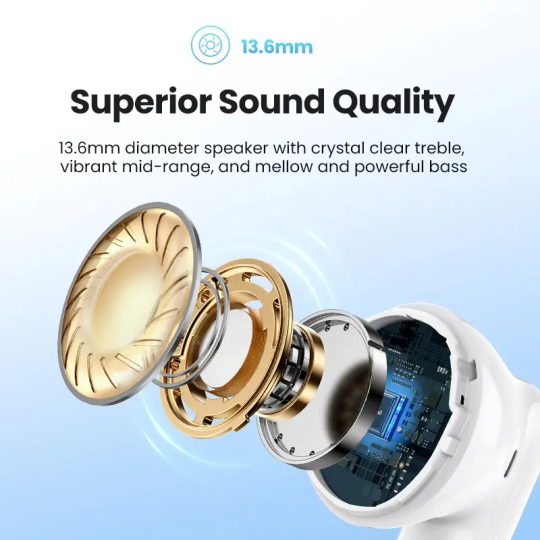 UGREEN HiTune H5  Earbuds White - WS201 - 15612