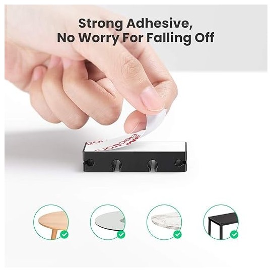 UGREEN Cable organizer 6 slot（6 Cables）- LP208 - 70585