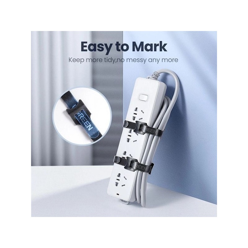 UGREEN Cable Management Sleeve*Nylon magic past*Dimensions: L180xW12mm *Material:Nylon - LP401 - 20245P20