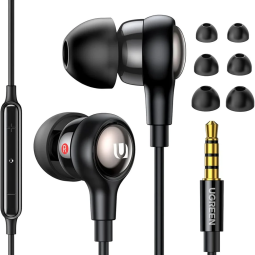 UGREEN In-Ear Earphones 3.5mm black - EP103 - 30637