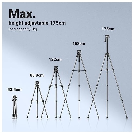 UGREEN Professional Tripod for Phone and Camera For selfie、livestream and others - LP661 - 15187
