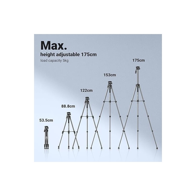 UGREEN Professional Tripod for Phone and Camera For selfie、livestream and others - LP661 - 15187