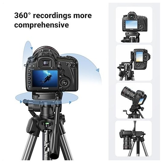 UGREEN Professional Tripod for Phone and Camera For selfie、livestream and others - LP661 - 15187