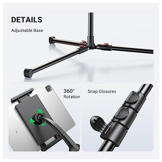 UGREEN Tripod Stand 1.7m  For Tablet and Phone Only for livestream - LP585 - 15647