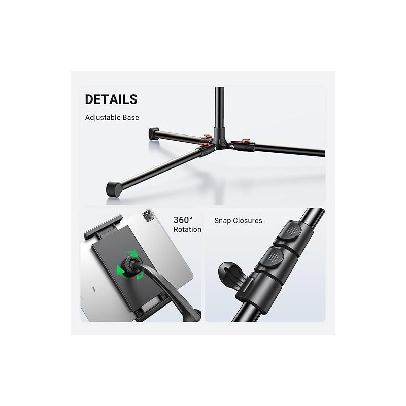 UGREEN Tripod Stand 1.7m  For Tablet and Phone Only for livestream - LP585 - 15647