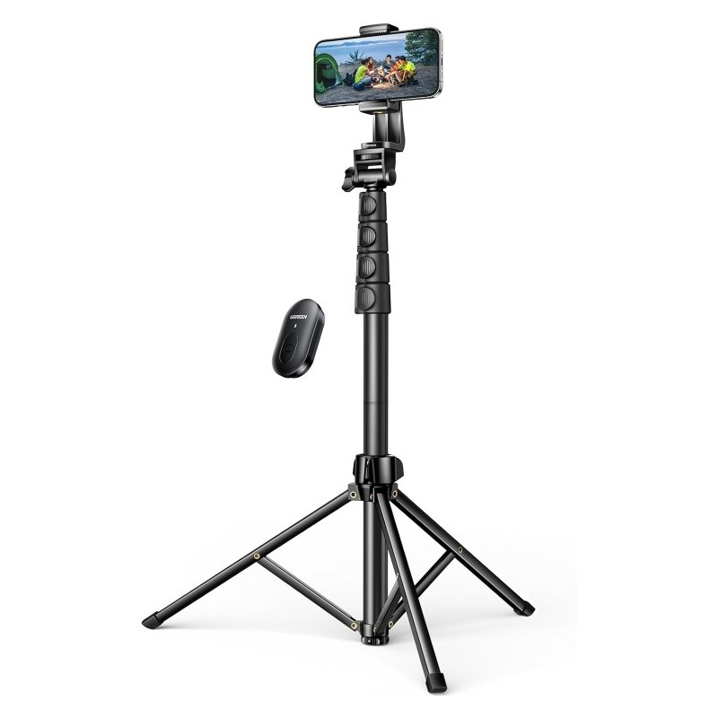 UGREEN Tripod Stand 1.7m  With Bluetooth Remote For  selfie Livestream and Others - LP680 - 15609