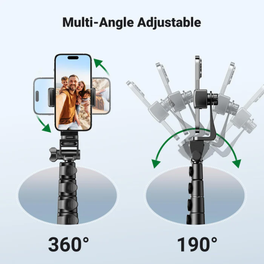 UGREEN Tripod Stand 1.7m  With Bluetooth Remote For  selfie Livestream and Others - LP680 - 15609