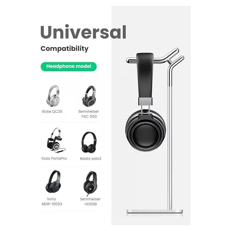 UGREEN Metal Desktop Stand For  Headset - LP143 - 80701