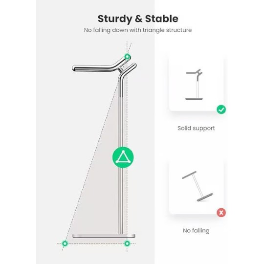 UGREEN Metal Desktop Stand For  Headset - LP143 - 80701